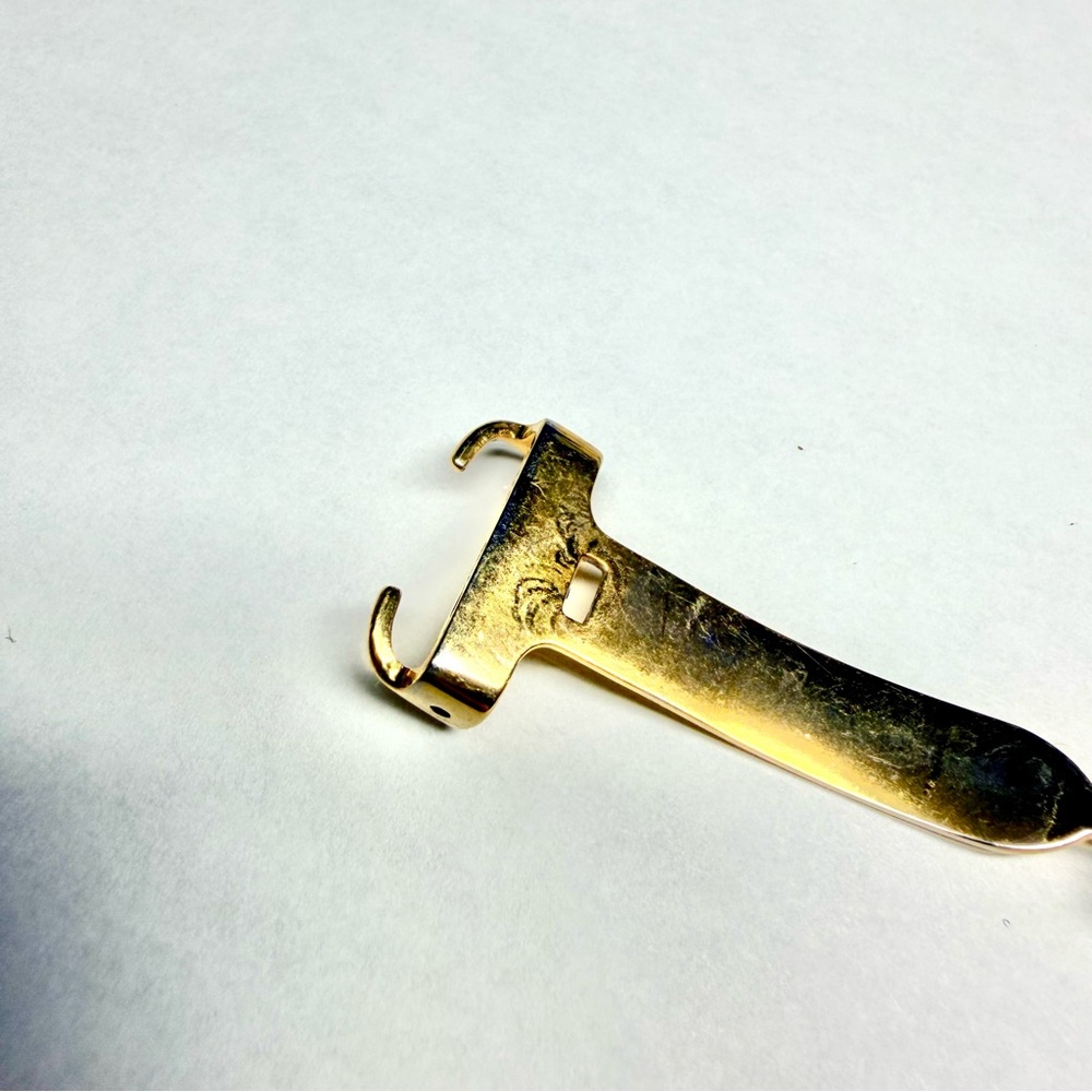 CARTIER 16mm Gold Plated Steel Deployment Buckle - Picture 7 of 8